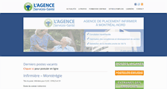 Desktop Screenshot of lagence.qc.ca
